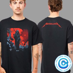 Metallica M72 World Tour For The Music Show At Spain Estadio Civitas Metropolitano On July 12th And 14th 2024 Two Sides Unisex T-Shirt