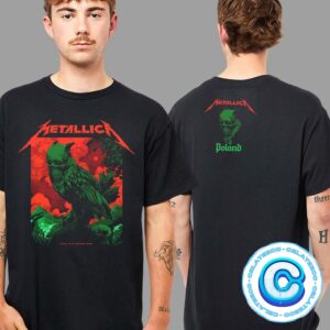 Metallica M72 World Tour Merch Concert At Warsaw PGE Narodowy On July 5th And 7th 2024 Two Sides Unisex T-Shirt