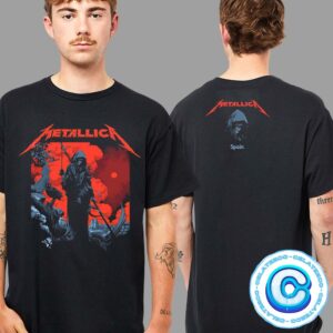 Metallica M72 World Tour Music Concert For Show At Spain Estadio Civitas Metropolitano On July 12th And 14th 2024 Two Sides Unisex T-Shirt