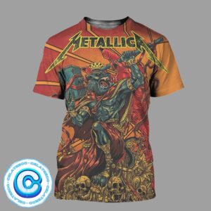 Metallica M72 World Tour Music Concert Night One At Madrid Spain Estadio Civitas Metropolitano On July 12th 2024 All Over Print Shirt