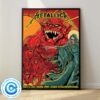 Metallica M72 World Tour Music Concert Full Show Combine At Madrid Spain Estadio Civitas Metropolitano On July 12th And 14th 2024 Wall Decor Poster Canvas