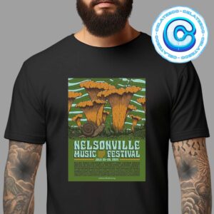 Nelsonville Music Festival On July 26-28 2024 All Singers Participate In The Show Unisex T-Shirt