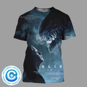 New Poster For Alien Romulus In Theater On August 16th 2024 All Over Print Shirt