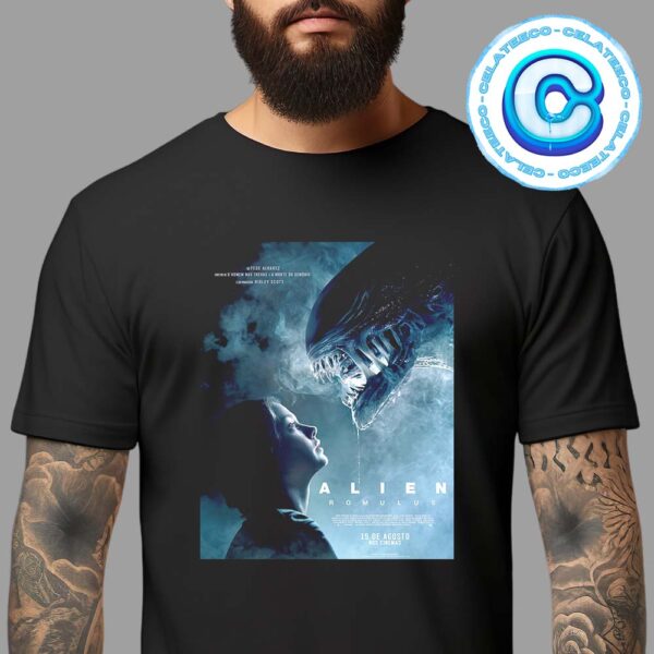 New Poster For Alien Romulus In Theater On August 16th 2024 Unisex T-Shirt