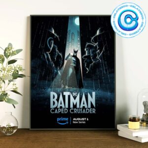 New Poster For Batman Caped Crusader Wall Decor Poster Canvas