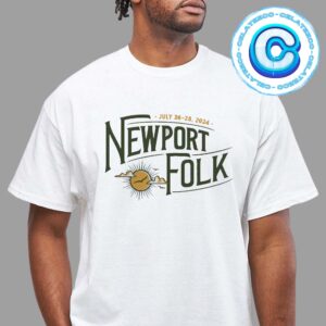 Newport Folk Festival 65th Anniversary Music Concert Live Show On July 26-28 2024 Unisex T-Shirt