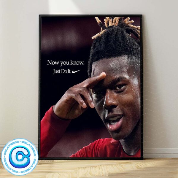 Nico Williams From Spain Slogan Now You Know For Nike Wall Decor Poster Canvas