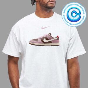 Nike Dunk Low Cacao Wow-Pink Foam Unisex T-Shirt