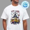 Official Minions Olympic Team USA Paris 2024 Unisex T-Shirt