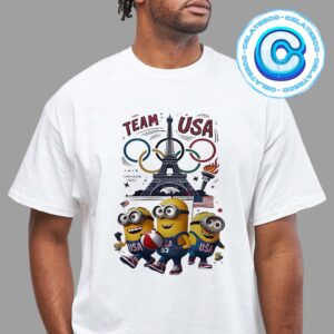 Officical Minions Olympic Paris 2024 Team USA Unisex T-Shirt