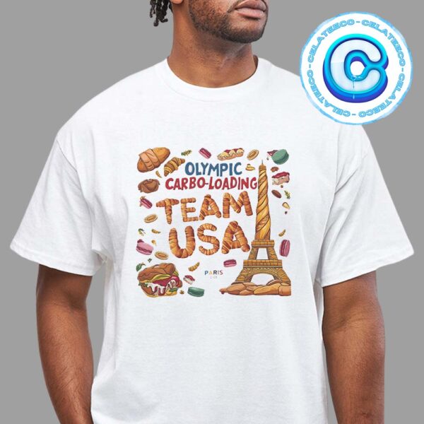 Olympic Paris 2024 Carbo Loading For Summer Olympic Unisex T-Shirt