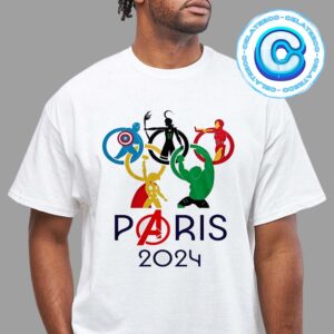 Olympic Paris 2024 Marvel Team USA Unisex T-Shirt