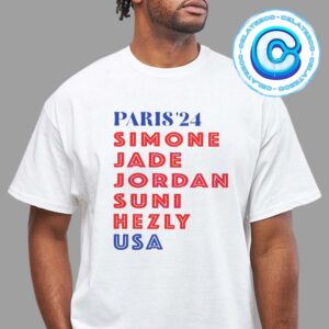 Paris Simone Jade Jordan Suni Hezle Usa 2024 Unisex T-Shirt