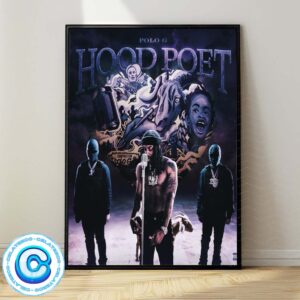 Polo G x Hood Poet Official Album A Music Documentary Starring Polo G Wall Decor Poster Canvas