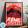 Queens Of The Stone Age Show On July 4 2024 At Rome Summer Fest Wall Decor Poster Canvas