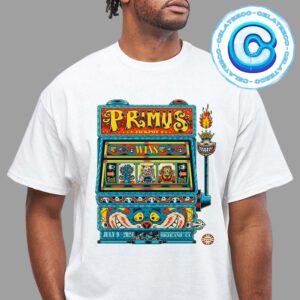 Primus Show Concert At Yaamava Resort Theater In Highland CA On July 9th 2024 Poster Unisex T-Shirt