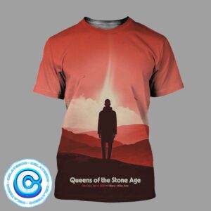 Queens Of The Stone Age Concert Show Music At I Days Milan Italy On Saturday Jul 6 2024 All Over Print Shirt