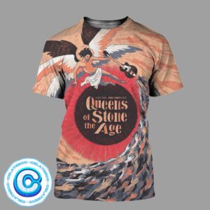 Queens Of The Stone Age Show On July 4 2024 At Rome Summer Fest All Over Print Shirt