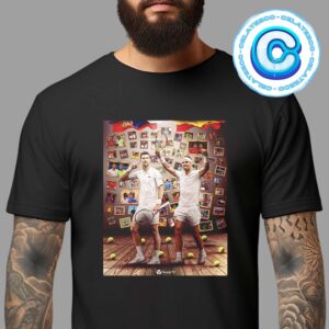 Rafael Nadal Vs Novak Djokovic Matchup A Historic Match Up Awaits At Paris 2024 Between Two Giants Of World Sport Unisex T-Shirt