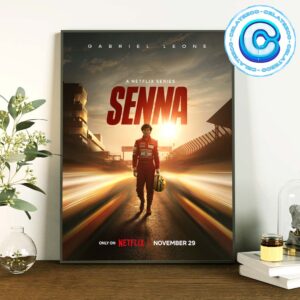 SENNA The Story Of One Of The Greatest Formula 1 Drivers Of All Time Premieres November 29 2024 Wall Decor Poster Canvas