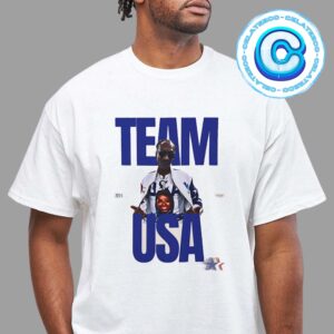 Snoop Dogg Simone Biles Team USA 2024 Paris Olympic National Team Unisex T-Shirt