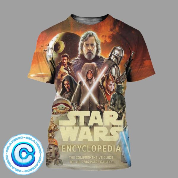 Star Wars Encyclopedia New Poster The Comprehensive Guide To The Star Was Galaxy Releasing This Fall All Over Print Shirt