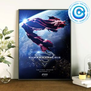 Superman And Lois The Final Season Releasing On October 17th 2024 Wall Decor Poster Canvas