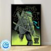 Teenage Mutant Ninja Turtles With Donatello Character Wall Decor Poster Canvas