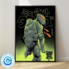 Teenage Mutant Ninja Turtles With Leonardo Character Wall Decor Poster Canvas