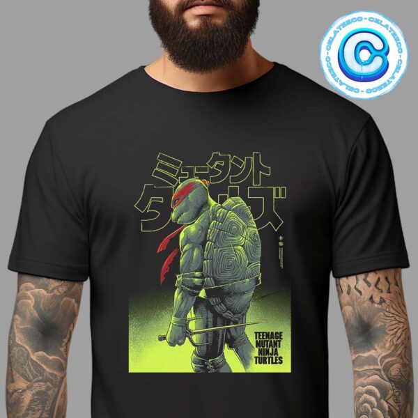 Teenage Mutant Ninja Turtles With Raphael Character Unisex T-Shirt