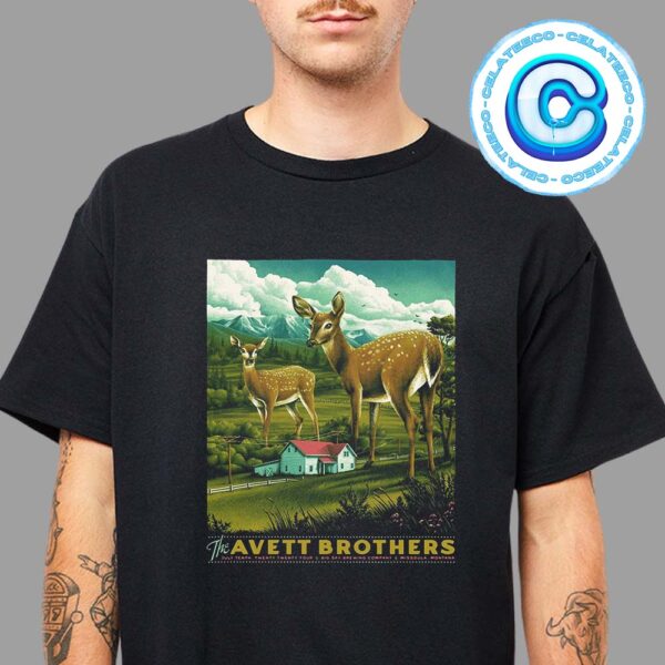 The Avett Brothers Show Music Concert On July 10th 2024 At Big Sky Brewing Company Missoula MT Unisex T-Shirt