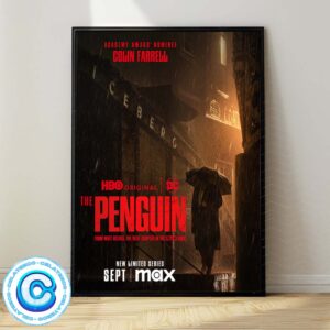 The Penguin From Matt Reeves The Next Chapter In The Batman Saga Limited Series At September New Poster Wall Decor Poster Canvas