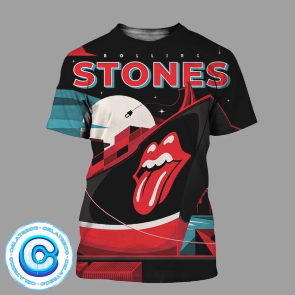 The Rolling Stones Hackney Diamonds Tour Merch For The Concert At BC Place Vancouver On July 5 2024 All Over Print Shirt