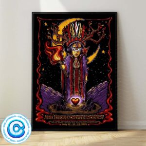 The String Cheese Incident World Tour Concert Music At Red Rocks Amphitheatre In Morrison On July 12th And14th 2024 Wall Decor Poster Canvas