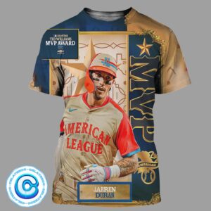 The Ted Williams MLB All Star Game Texas 2024 MVP Award Goes To Jarren Duran From American League All Over Print Shirt