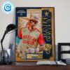 Congrats To Jarren Duran Is Your 2024 MLB All Star Game MVP Home Decor Poster Canvas