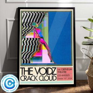 The Voidz Concert For The Show At Los Angeles CA On October 16 2024 Wall Decor Poster Canvas