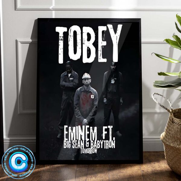 Tobey Eminem Feat Big Sean And BaybyTron Tonight Wall Decor Poster Canvas