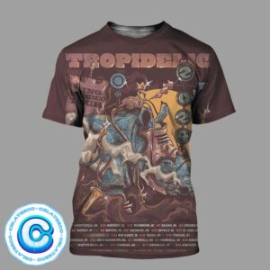 Tropidelic The King Flamingo Summer Tour 2024 Schedule All Over Print Shirt