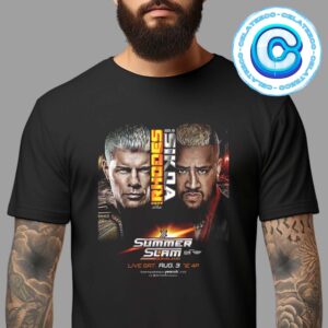 Undisputed WWE Champion Cody Rhodes Vs Solo Sikoa Summer Slam Cleveland Live On Saturday August 13 2024 Unisex T-Shirt