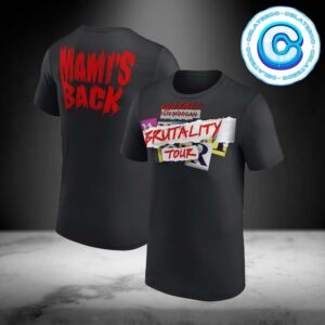 WWE Rhea Ripley Brutality Tour Two Sides Unisex T-Shirt