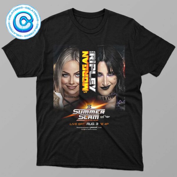 WWE Summer Slam Cleveland 2024 It Is Personal Liv Morgan Vs Rhea Ripley Unisex T-Shirt