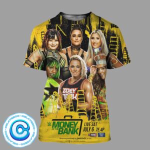 WWE Womens Match Present By The Boys Money In The Bank Live Saturday July 6 2024 All Over Print Shirt