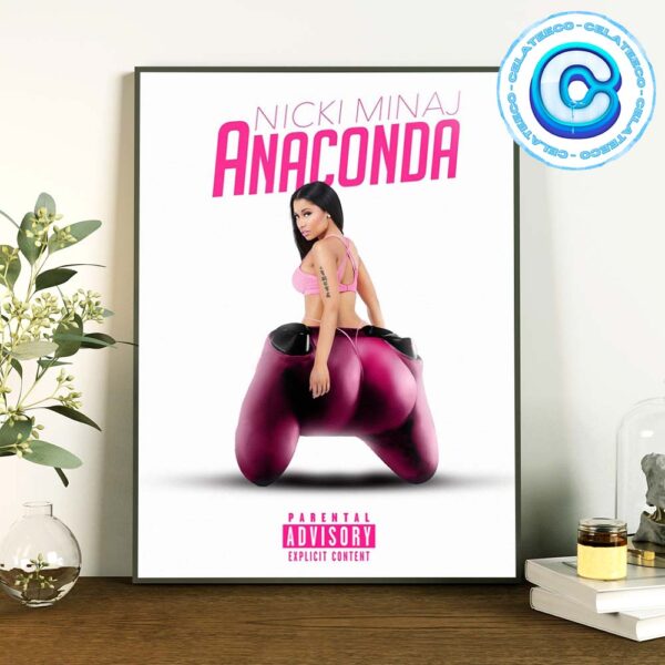 Xbox Official Nicki Minaj Anaconda Controller With Butt Cheeks Wall Decor Poster Canvas