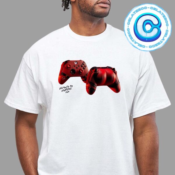 Xbox Revealed An Official Deadpool Controller With Butt Cheeks On The Back Unisex T-Shirt