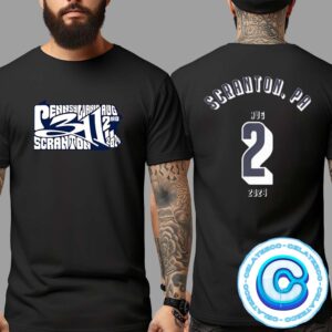 311 Band At Scranton Event Merch On August 2th 2024 Two Sides Unisex T-Shirt