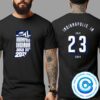 Free Jacks 2024 MLR Champions Match List Two Sides Unisex T-Shirt