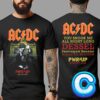 ACDC Paris 2024 Event Power Up Paris Tour Two Sides Unisex T-Shirt