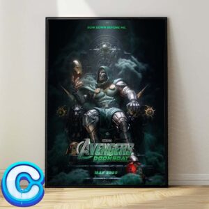 Avengers Doom Day From Marvel Studios Releasing On May 2026 Wall Decor Poster Canvas