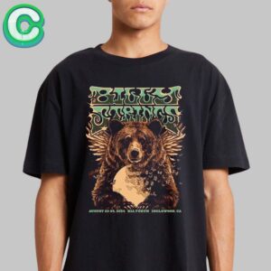 Billy Strings Tonight Poster At Kia Forum In Inglewood CA On August 23 24 2024 The Bear Artwork Unisex T-shirt